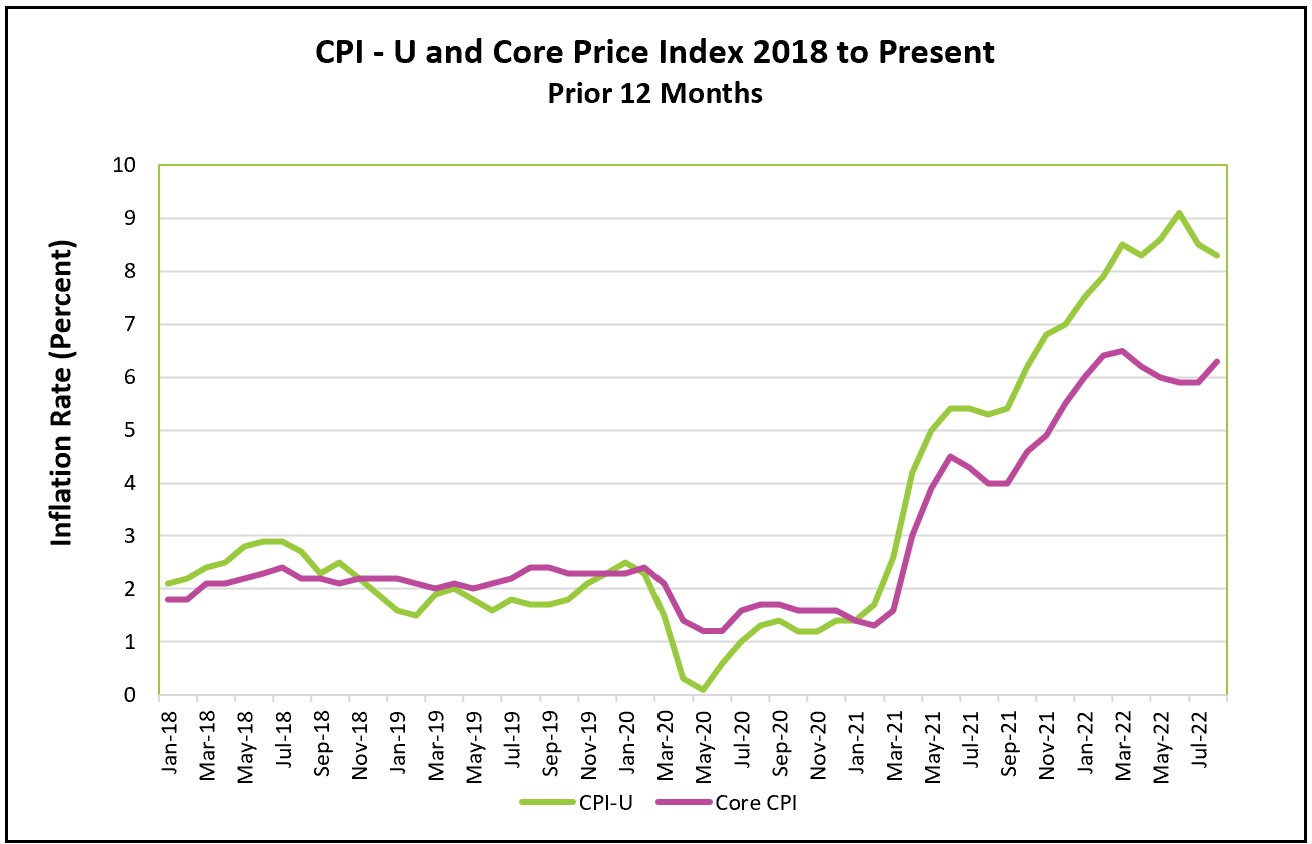 Cpi Inflation Data August 2022 - Terri James News